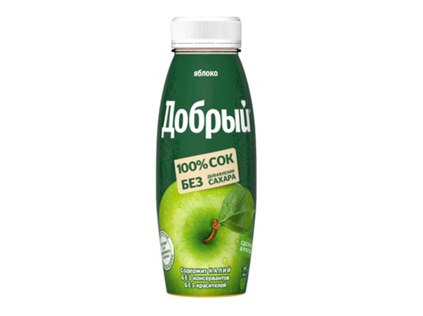 Сок Добрый яблоко пэт 0,3 л