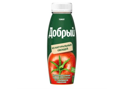 Сок Добрый томат пэт 0,3 л